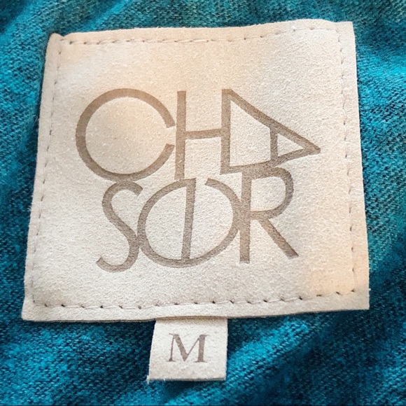 CHASER Teal Scoop Neck Sleeveless Maxi Dress with Tie Waist & Side Slits Medium - Picture 10 of 13